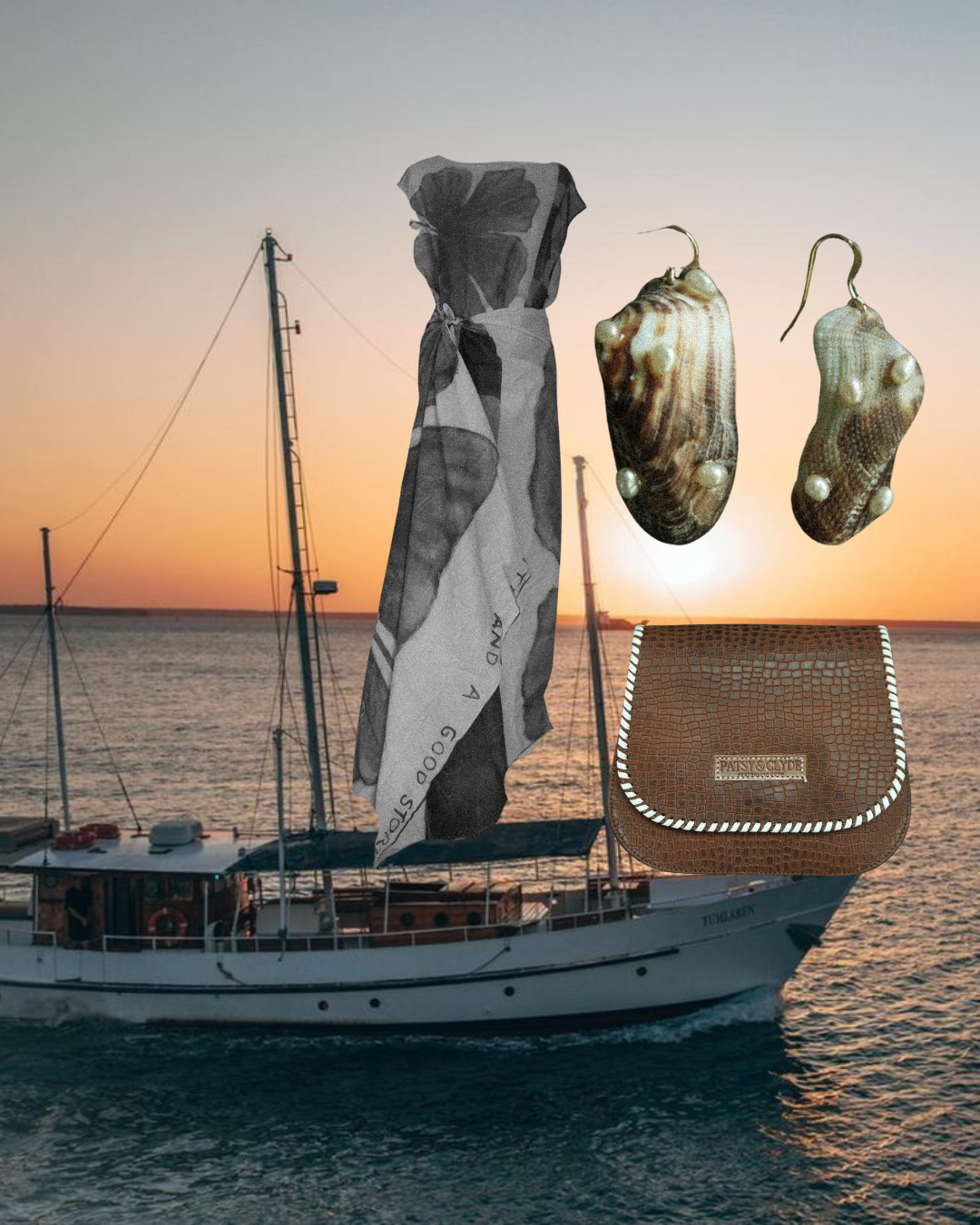 The Fannie Bay Crock skin Handbag - arriving soon