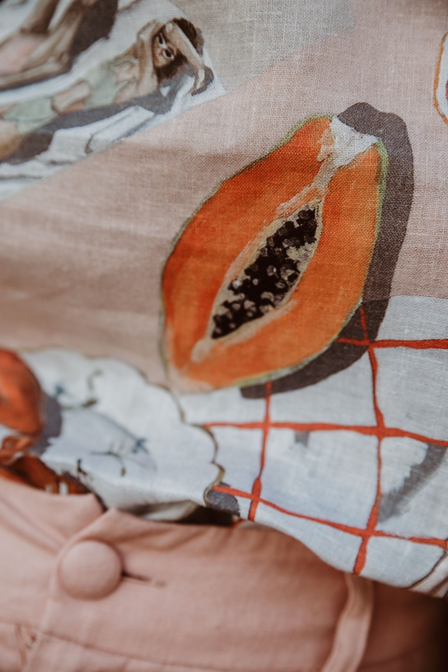 The Cuffed Pants | Blush