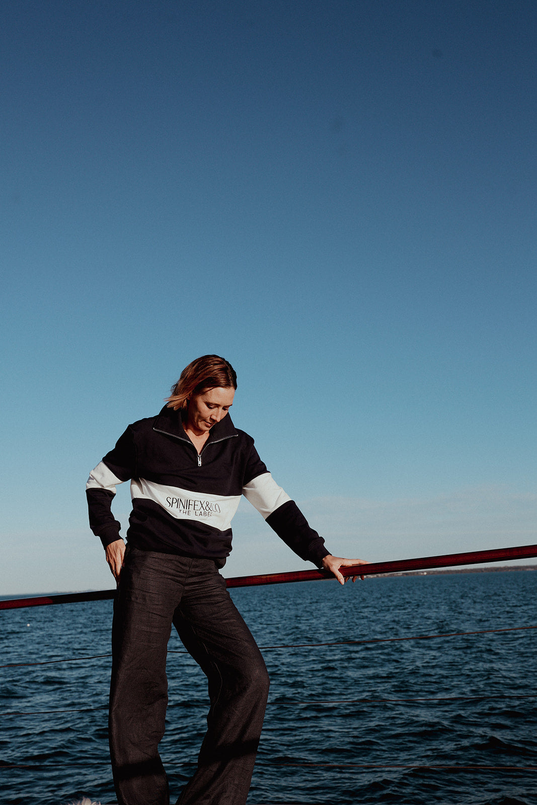 Navy Weekender Pants