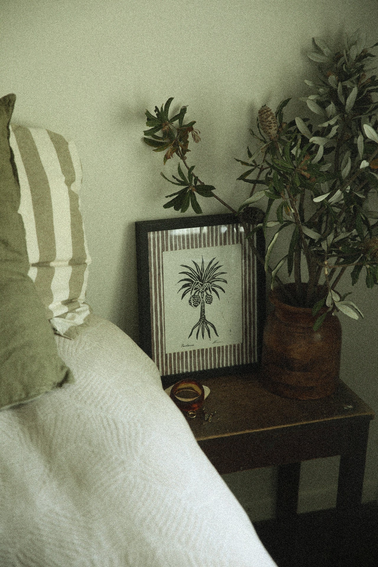 The Pandanus Tree - Lino Print