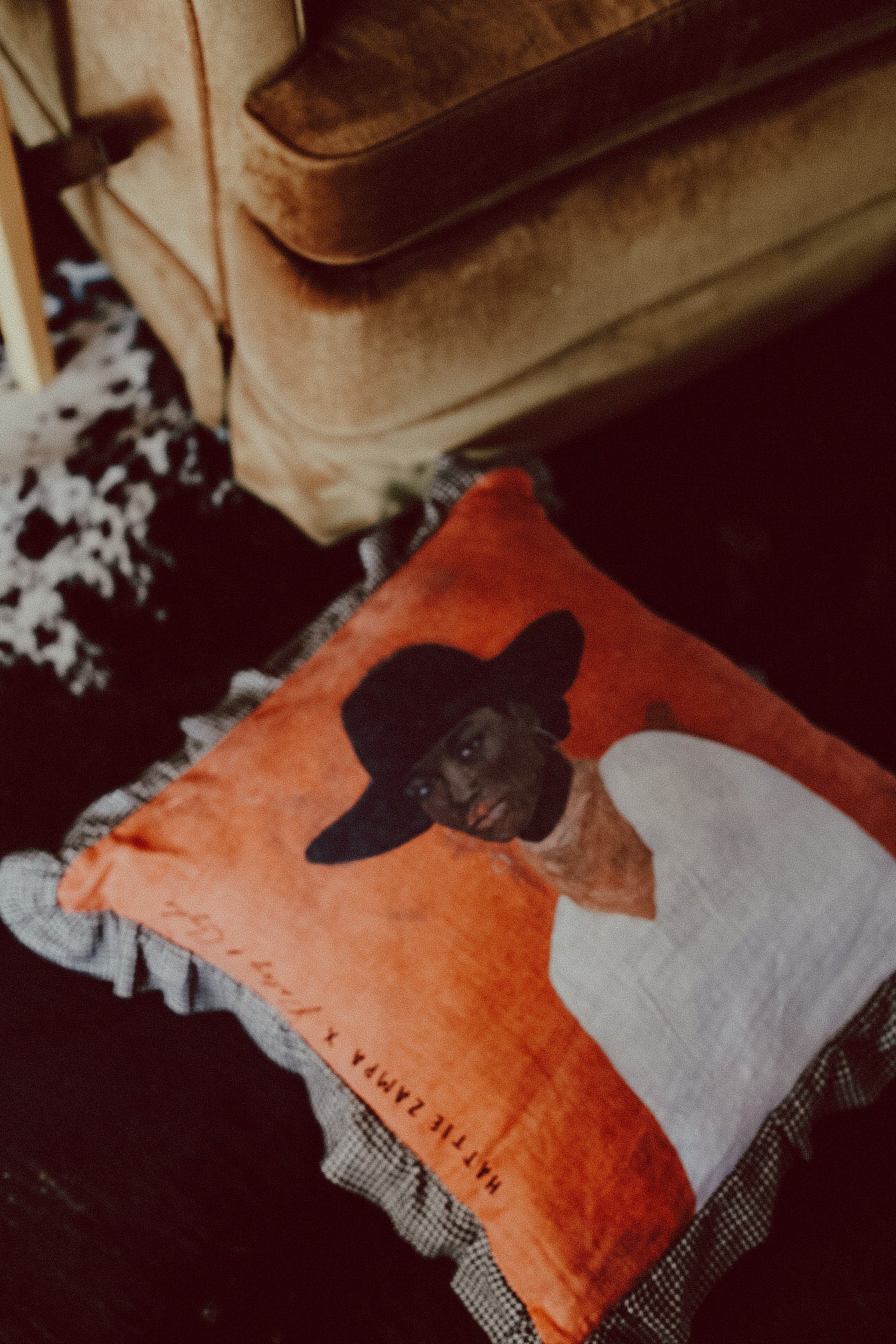 'Bandana Girl' Cushion Cover