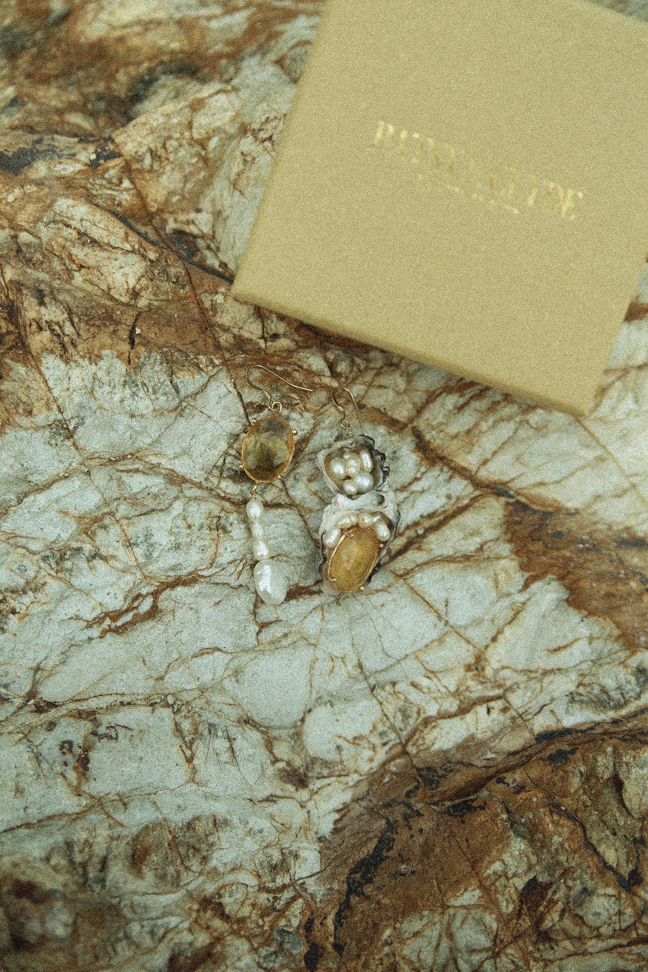 The Aperol Drops - 14k gold