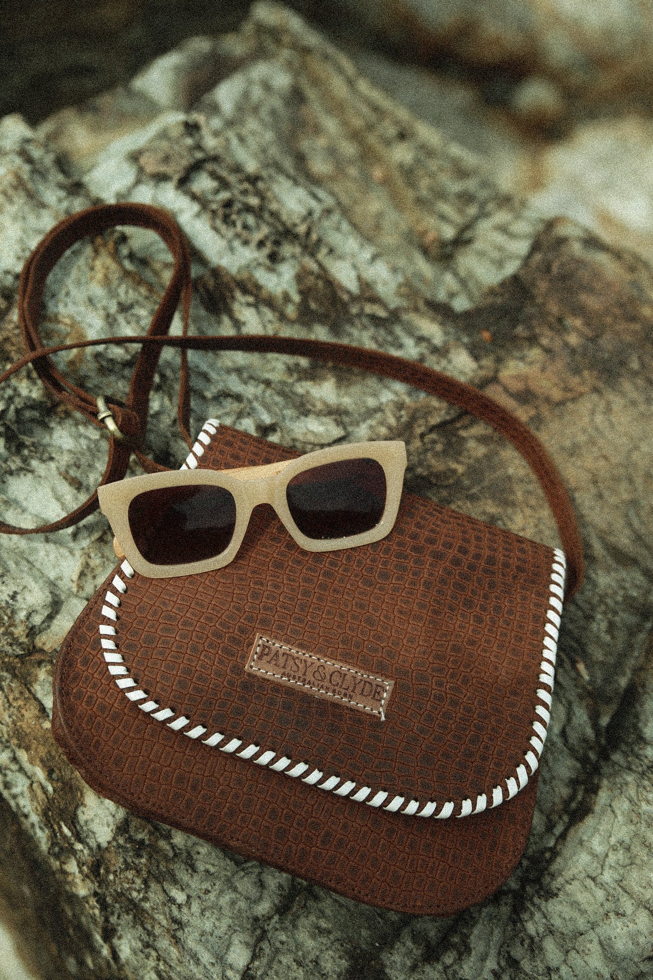 The Fannie Bay Crock skin Handbag - arriving soon