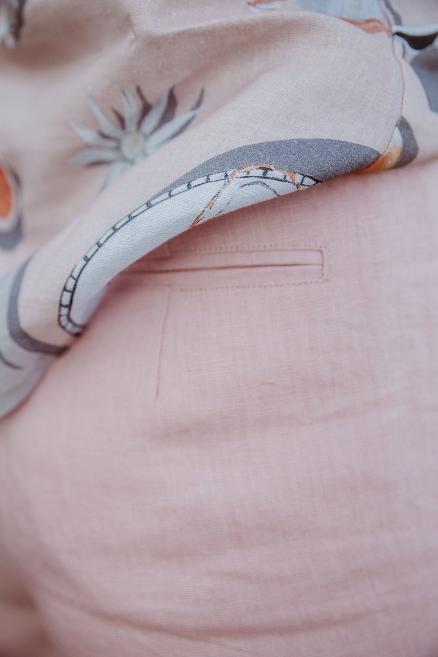 The Cuffed Pants | Blush