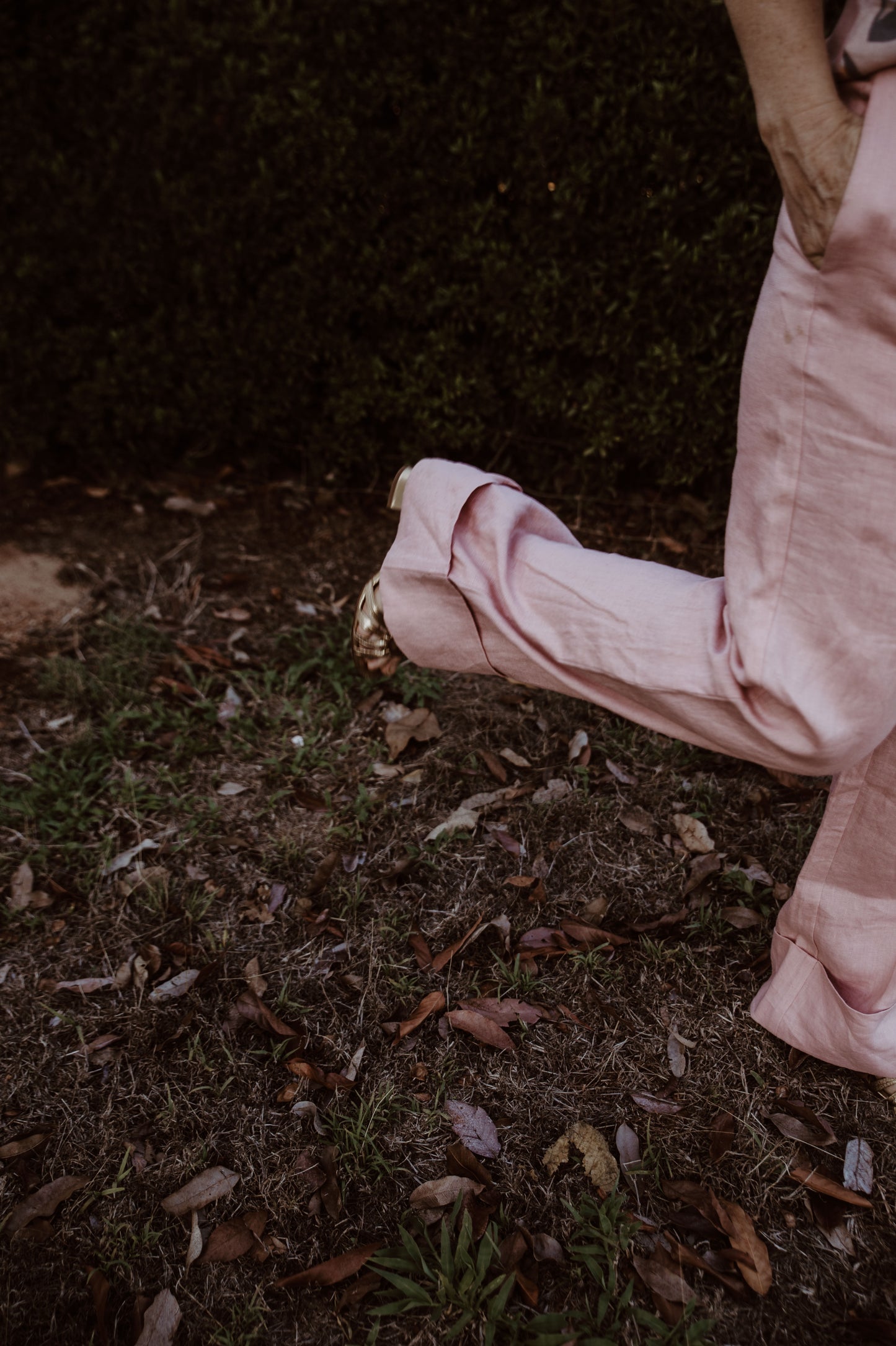 The Cuffed Pants | Blush