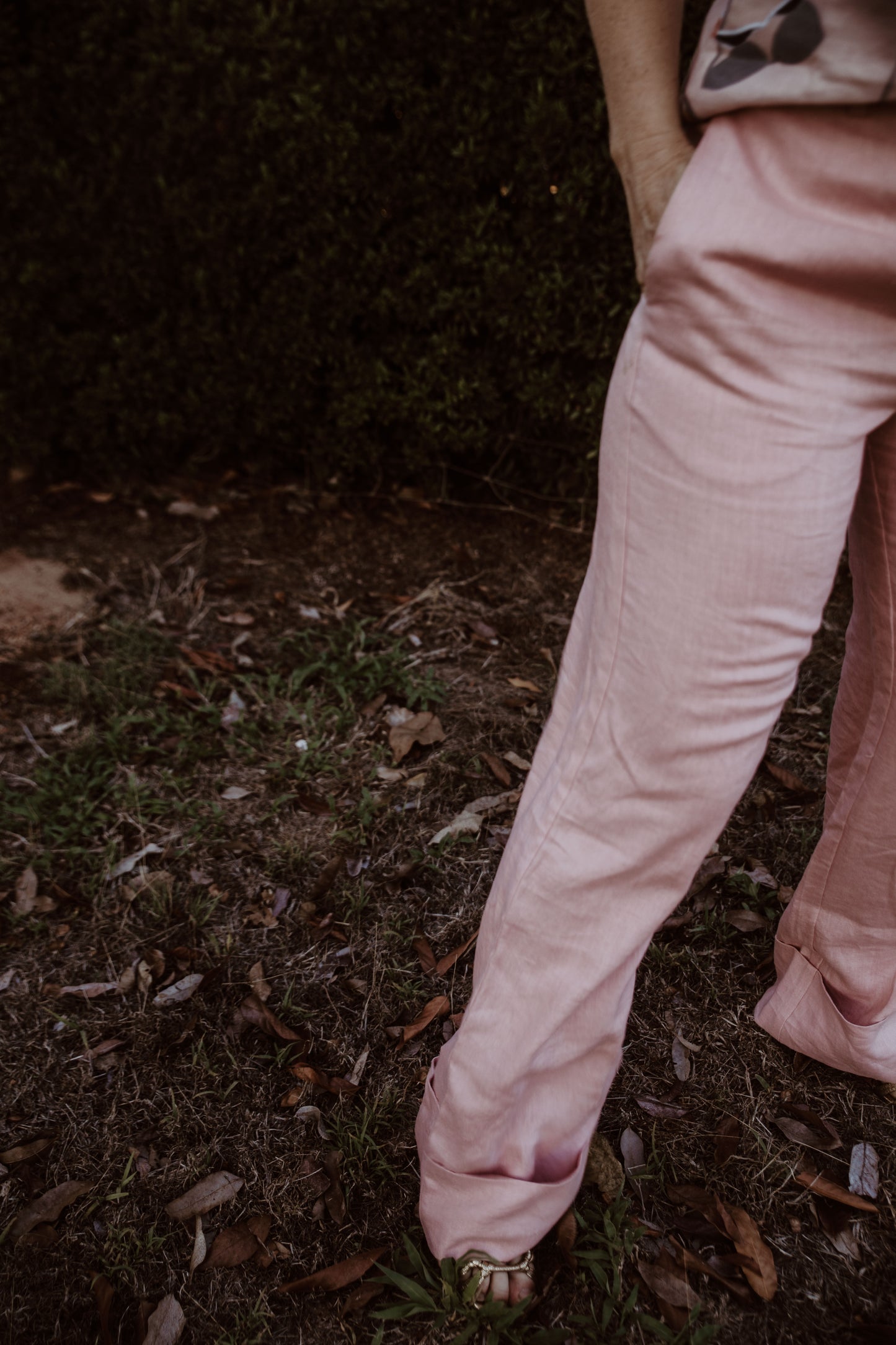 The Cuffed Pants | Blush